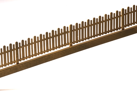 Ferro Train M-101 -  Wood fence, brass kit